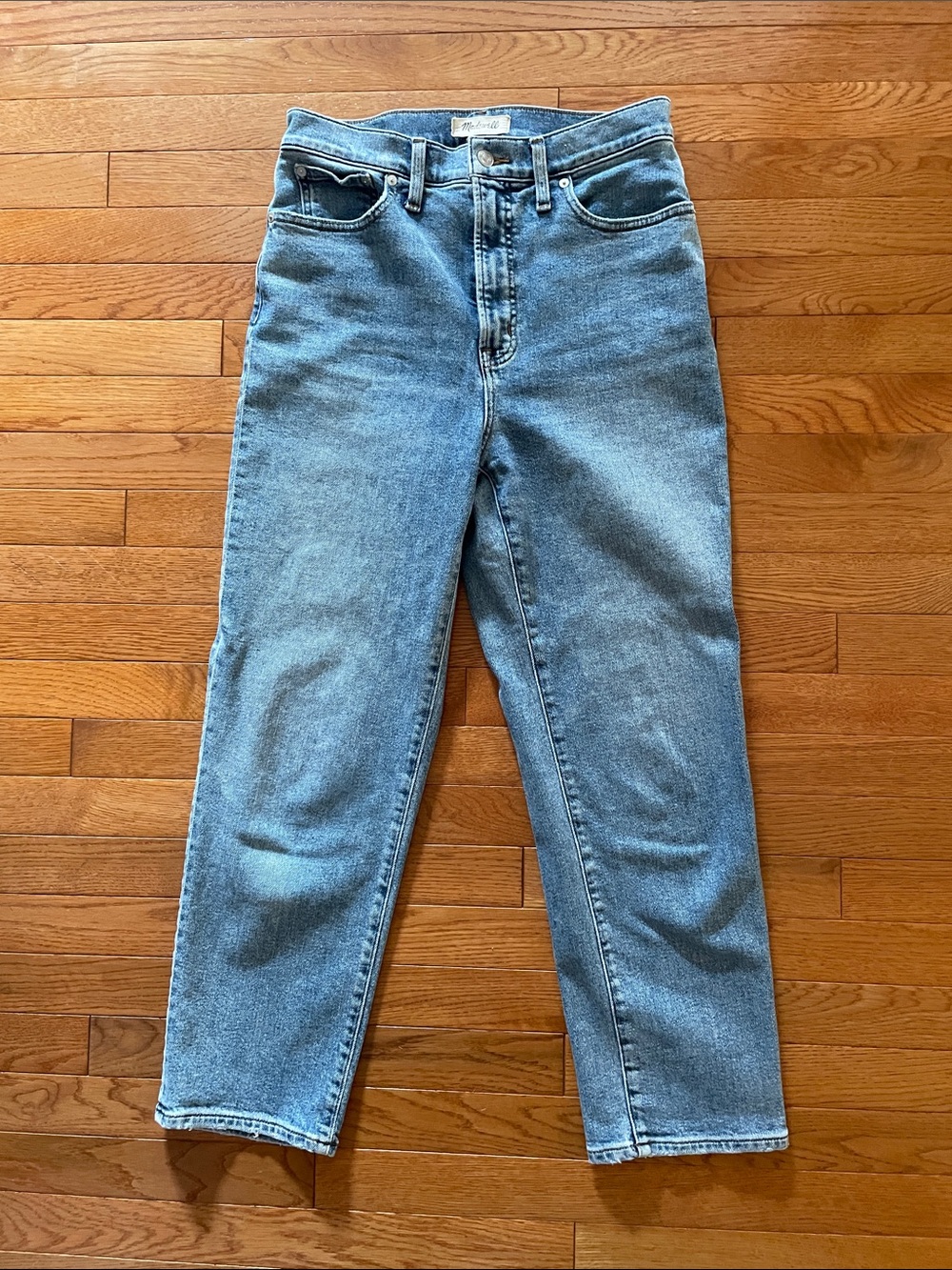 Madewell High-Rise Straight Jeans